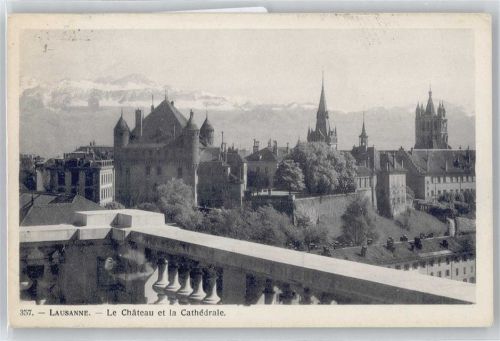 1000 Lausanne Losanna - Kirche Schloss AKU2