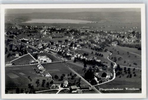 8620 Wetzikon ZH - Fliegeraufnahme
