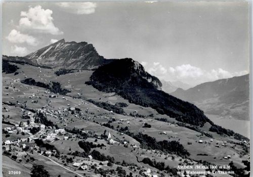 8873 Amden - Kirche, Panorama AKU1