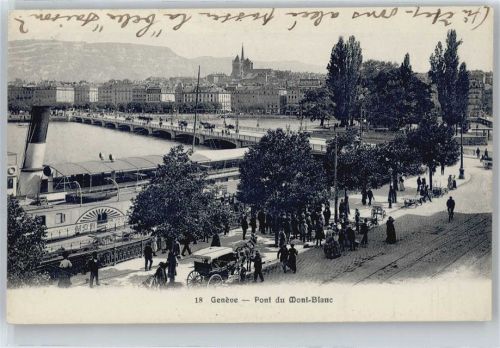 1200 Genève Genf - Brücke du Mont-Blanc AKU2