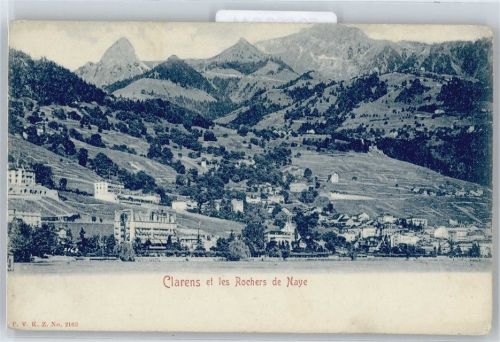 1815 Clarens Tavel VD - Rochers de Naye AKU2