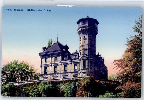 1815 Clarens - Schloss Chateau des Cretes