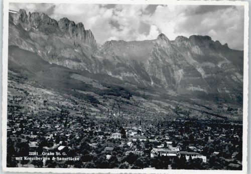 9472 Grabs - Kreuzbergen , Saxerlücke AKU2
