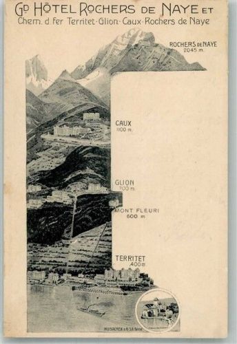 1823 Glion 1928 Foto AK Rochers-de-Naye