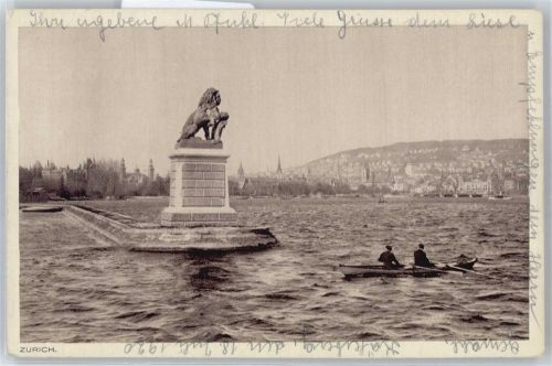 8000 Zürich Zürichhorn - Denkmal Zürichsee AKU2