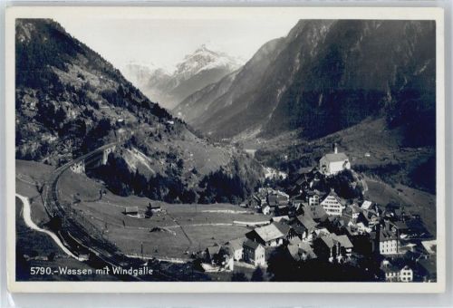 6484 Wassen UR - Gotthardbahn, Windgälle AKU2