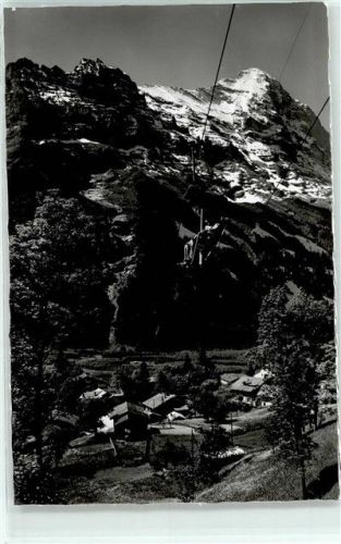 3818 Grindelwald Foto AK Firstbahn AKU2