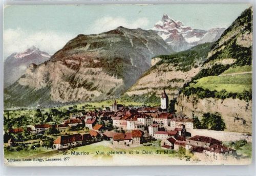 1890 St-Maurice Savatan - Dents du Midi AKU2