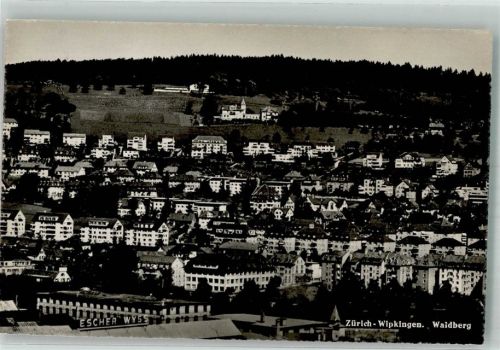 8037 Wipkingen Foto AK Waidberg