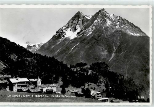 1985 La Sage Ferpècle - Dent d´Herens Dents de Veisivi