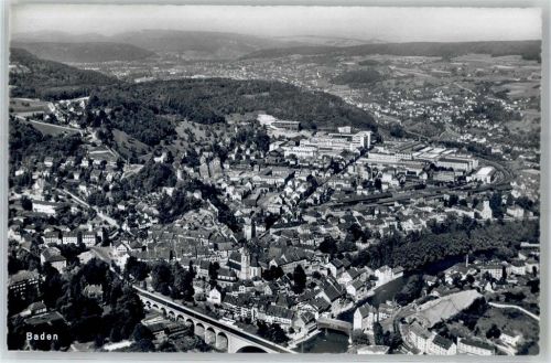5400 Baden - Fliegeraufnahme