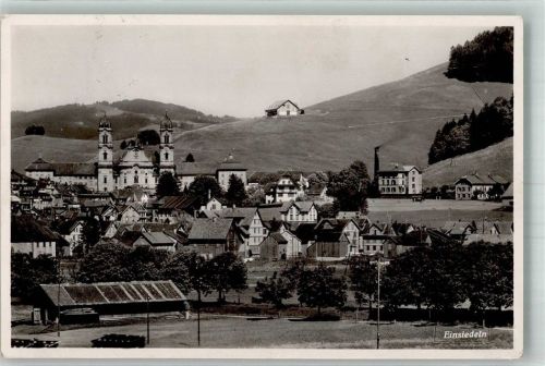 8840 Einsiedeln 1952 Foto AK