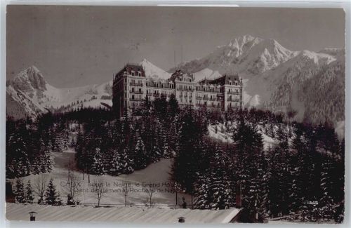 1824 Caux Rochers-de-Naye - Grand Hotel, Dent de Jaman, Rochers de Naye AKU2