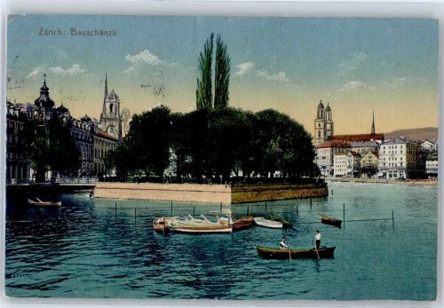 8000 Zürich 1910 - Bauschänzli