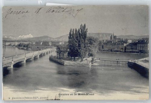 1200 Genève Genf - Brücke, Mont-Blanc AKU2
