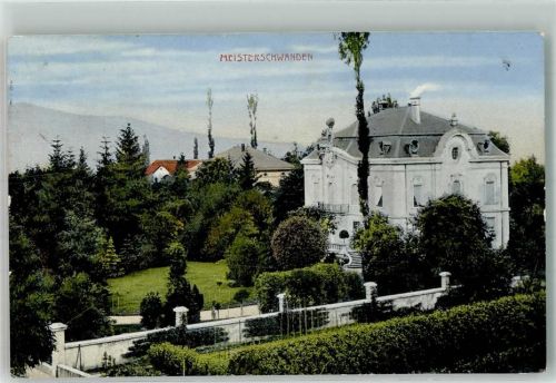 5616 Meisterschwanden 1915 Foto AK