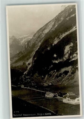 9057 Wasserauen - Bahnhof Säntis