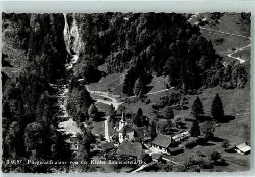 3638 Blumenstein - Fliegeraufnahme von der Kirche
