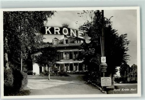 3074 Muri b. Bern Gebrauchsspuren Hotel Krone