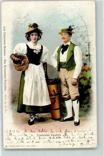 1904 - Wadtländer Trachtenpaar