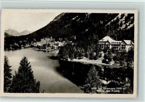 1938 Champex-Lac - Lac Champex Hôtel des Alpes