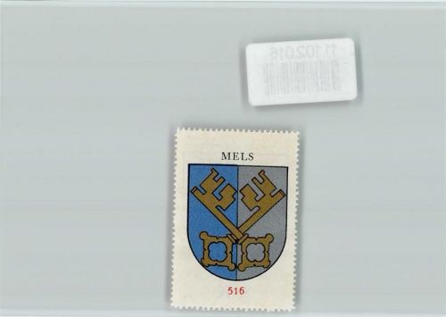 8887 Mels - Vignette Wappen Kaffee Hag ca 1920-1940