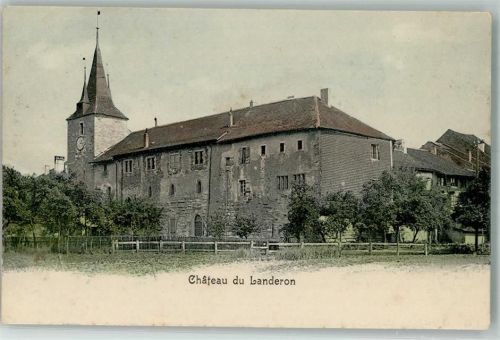 2525 Le Landeron Foto AK Schloss