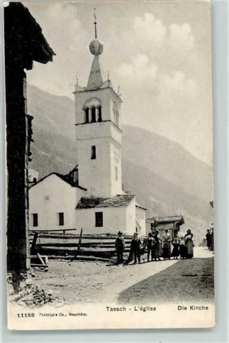3929 Täsch - Kirche