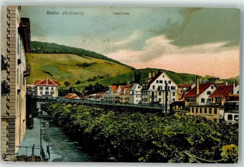 5408 Ennetbaden 1911 Gebrauchsspuren