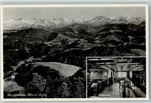 8497 Fischenthal - Berggasthaus Hörnli Kulm