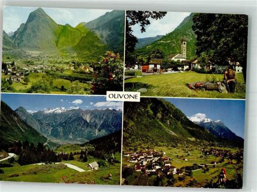 6718 Olivone Blenio Foto AK