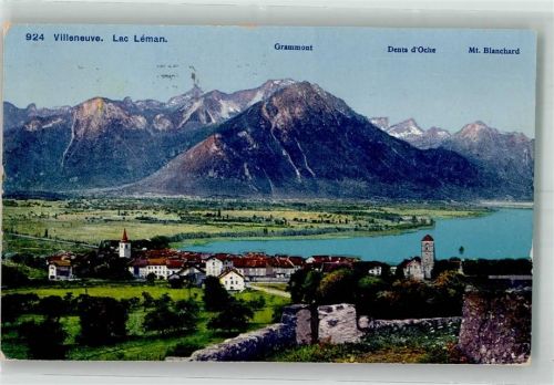 1844 Villeneuve VD 1927 Foto AK