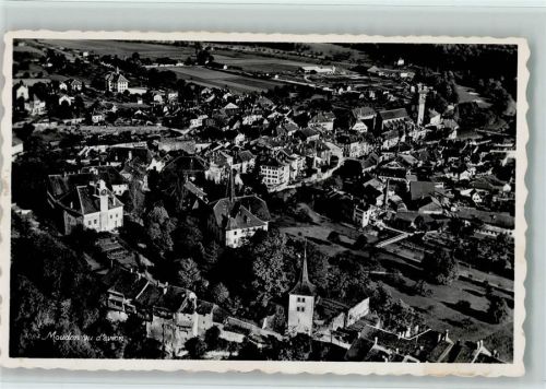 1510 Moudon - Mpudon vu d'avion