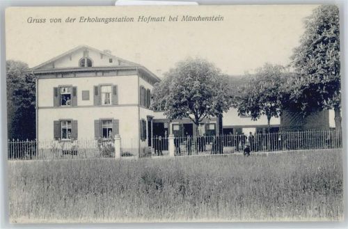 4142 Münchenstein - Erholungsstation Hofmatt