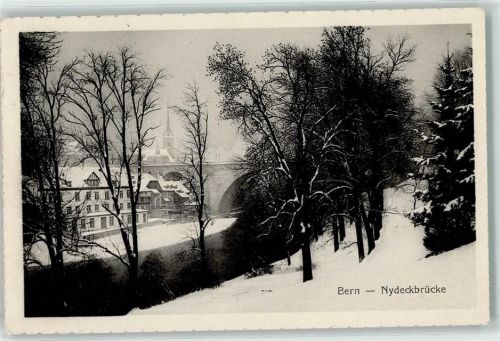 3000 Bern Berne 1912 - Nydeckbrücke