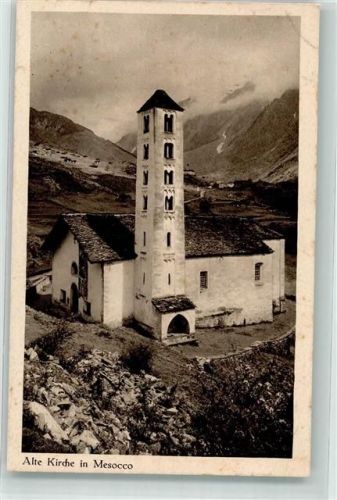 6563 Mesocco - Serie VIII. Kirchen und Kapellen