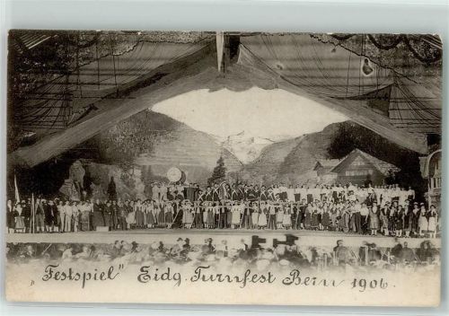 3000 Bern Berne 1906 - Eidg Turnfest Festspiel
