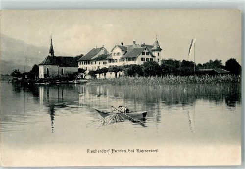 8640 Hurden 1908 - Fischerkahn