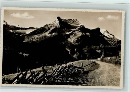 1865 Les Diablerets Ormont-Dessus - Route du Pillon et Oldenhorn