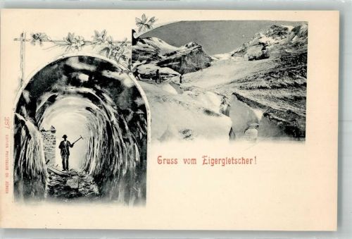 3823 Eigergletscher Winter Eigergletscher Höhle