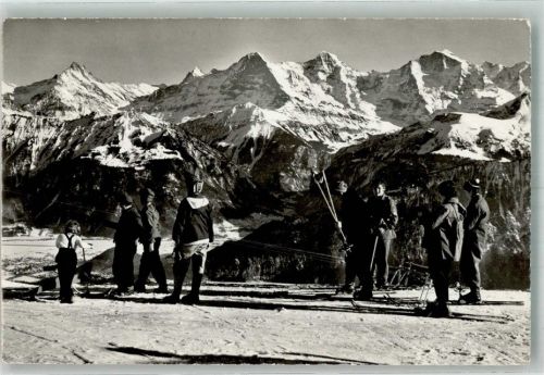 Niederhorn 1960 Winter Beatenberg