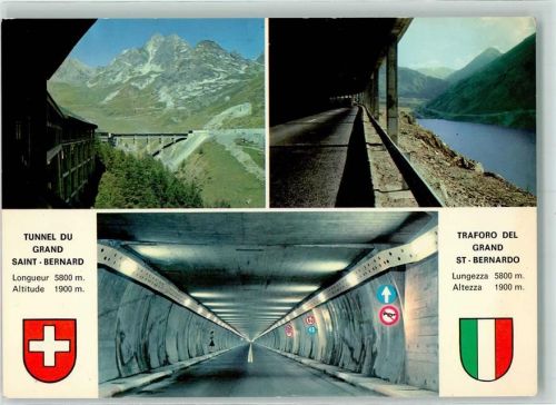 6565 S. Bernardino - Tunnel du Grand Saint Bernarnd