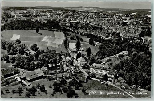 1722 Bourguillon Gebrauchsspuren Fliegeraufnahme