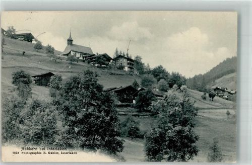 3804 Habkern 1908 Foto AK