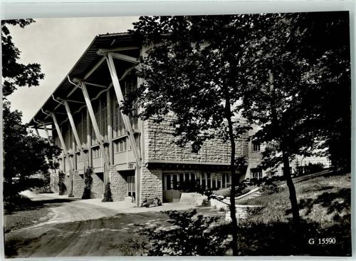 2532 Magglingen Macolin Gebrauchsspuren Eidg. Turn und Sportschule Sporthalle