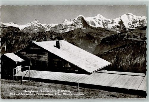 Niederhorn - Berghaus Eiger Mönch Jungfrau