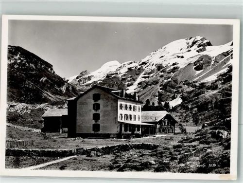 3862 Innertkirchen 1983 Foto AK Hotel Kurhaus Engstlenalp