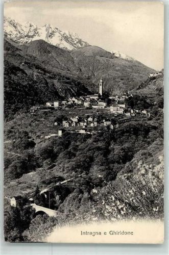 6655 Intragna 1913 Gebrauchsspuren Ghiridone