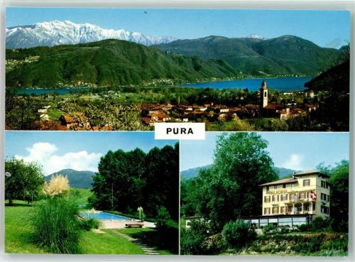 6984 Pura - Monte Generoso Gott hilft Haus Pension Paladina Schwimmbad