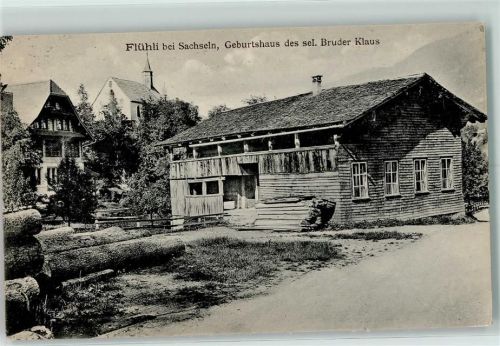 6173 Flühli LU 1923 - bei Sachseln Geburtshaus des sel. Bruder Klaus